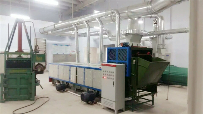 Flax / Ramie / Hemp / Pinapple / Jute Fiber Recycling Machine for Yarn Making