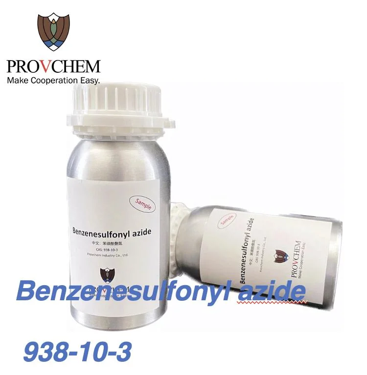 Mejor calidad de líquido transparente Factory Best Seller CAS 938-10-3 Azida Benzenesulfonyl