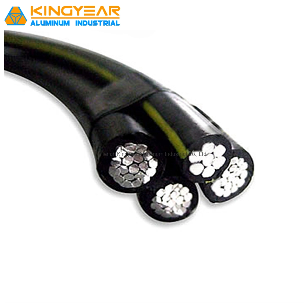 0.6/1kv Triplex AAAC Cable mensajero neutral 2/0 AWG Cyclops Cable Triplex