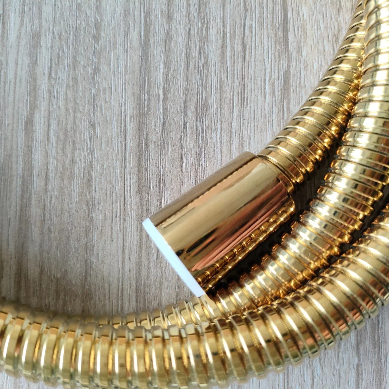 H-5 S. S. 201 Chromed Finished Brass Connector and Brass Nuts Shower Hose