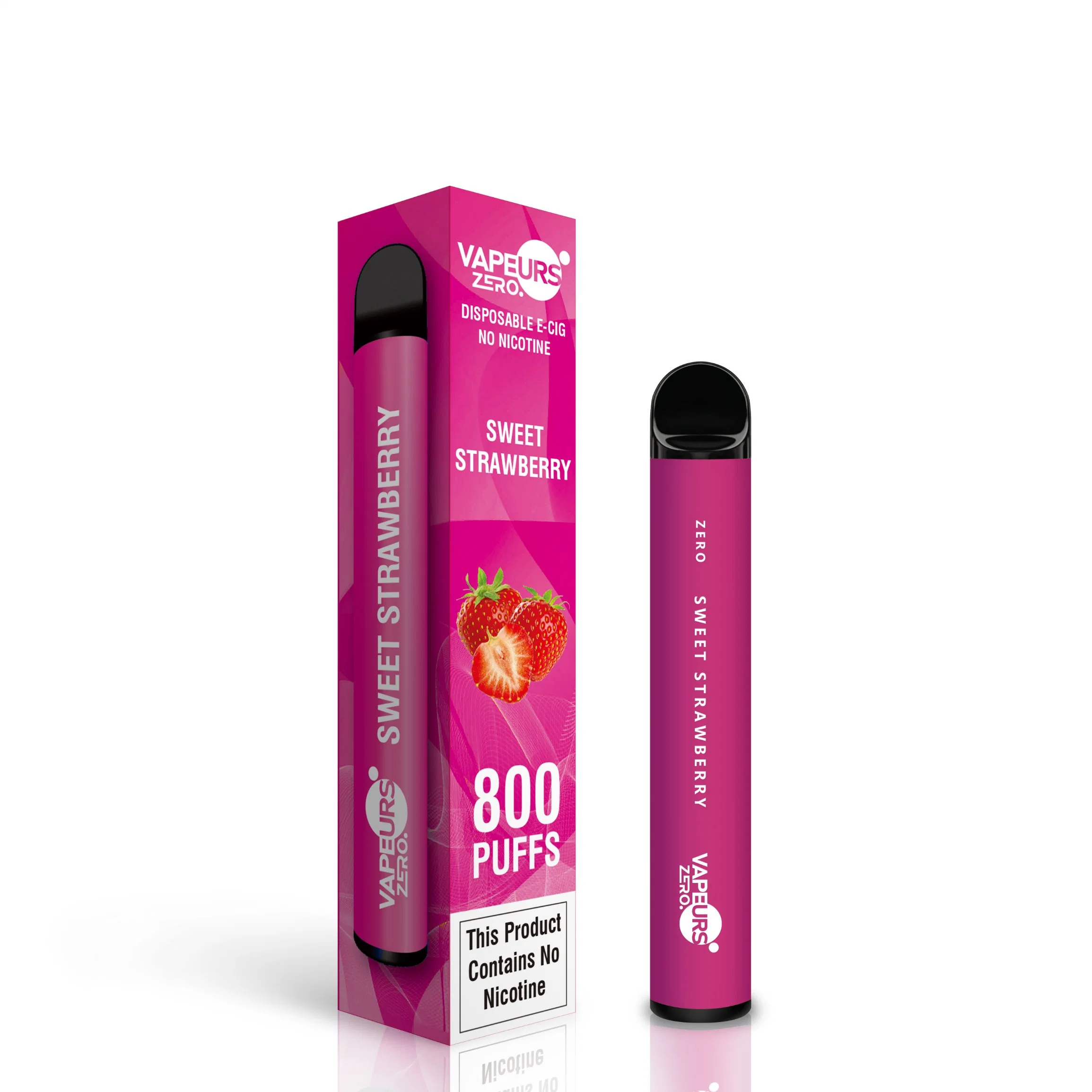 Livre de nicotina e cigarros 800puff Vape descartáveis