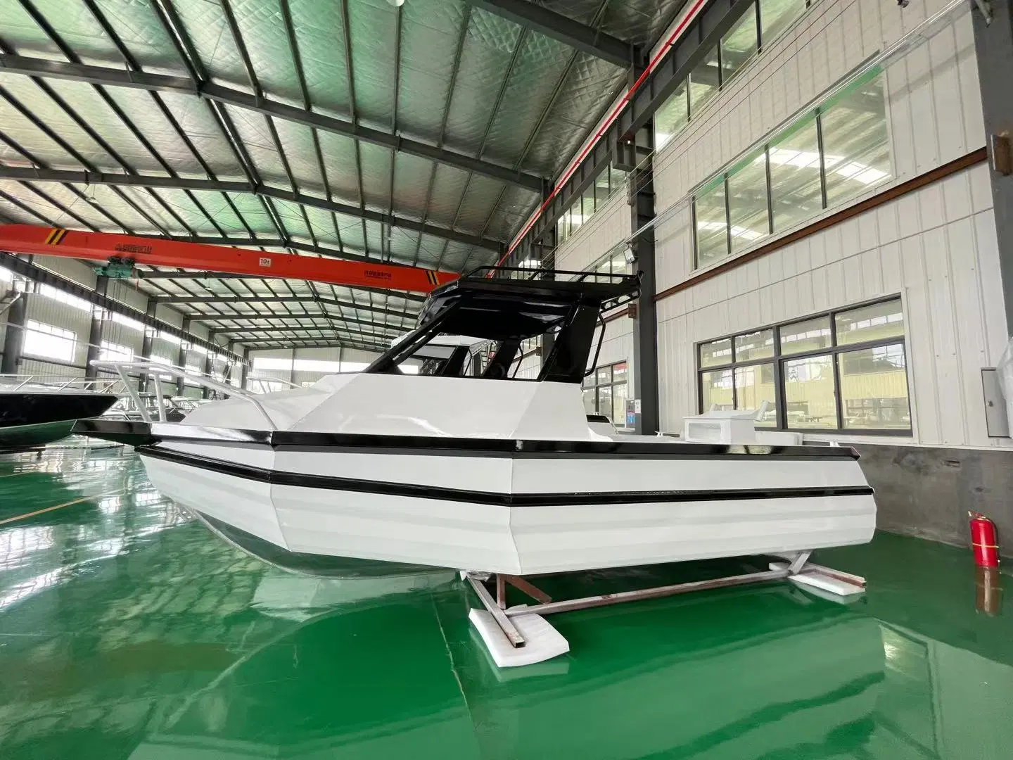 2022hot Verkauf 21FT Aluminium Einfache Reinigung Angelboot einfaches Handwerk