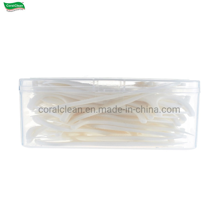 High Quality Manufacturer Expanding Floss Toothpick Dental Flosser Floss Picks