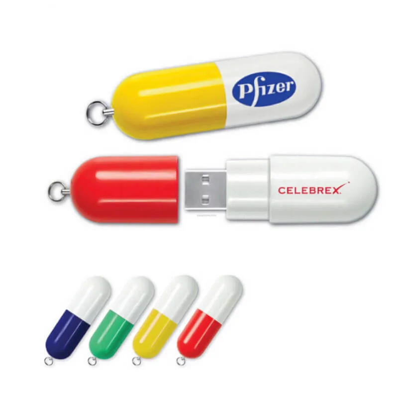 Perfect Prescription for Your Digital Storage Needs: Medicine Capsule USB Flash Drives