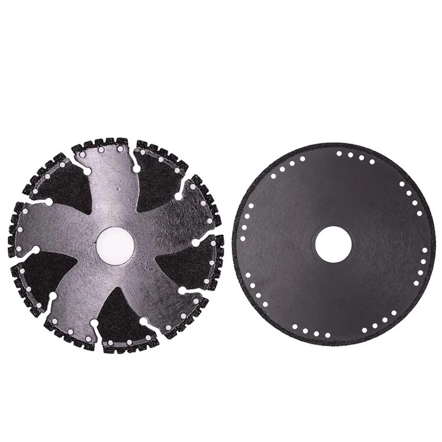 Metal Cutting Disc Vacuum Brazed Diamond Saw Blade for Metal Steel Iron Reinforced Concrete Abrasive Power Tool Accessories Original Factory