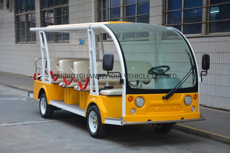 Wholesale/Supplier Cheap 14 Seats Electric Sightseeing Bus Electric Tour Car for Sale