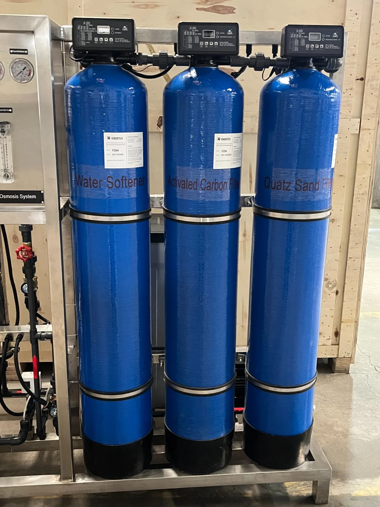 Salt Water Purification Systems Reverse Osmosis System Commercial Water Treatment Plant Filtration System