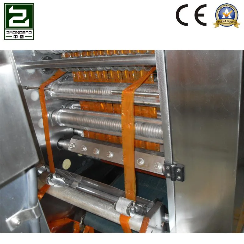 450mm Film Width Vffs Milk Juice Drinking Water Liquid Bag Filling Packing Packaging Machine