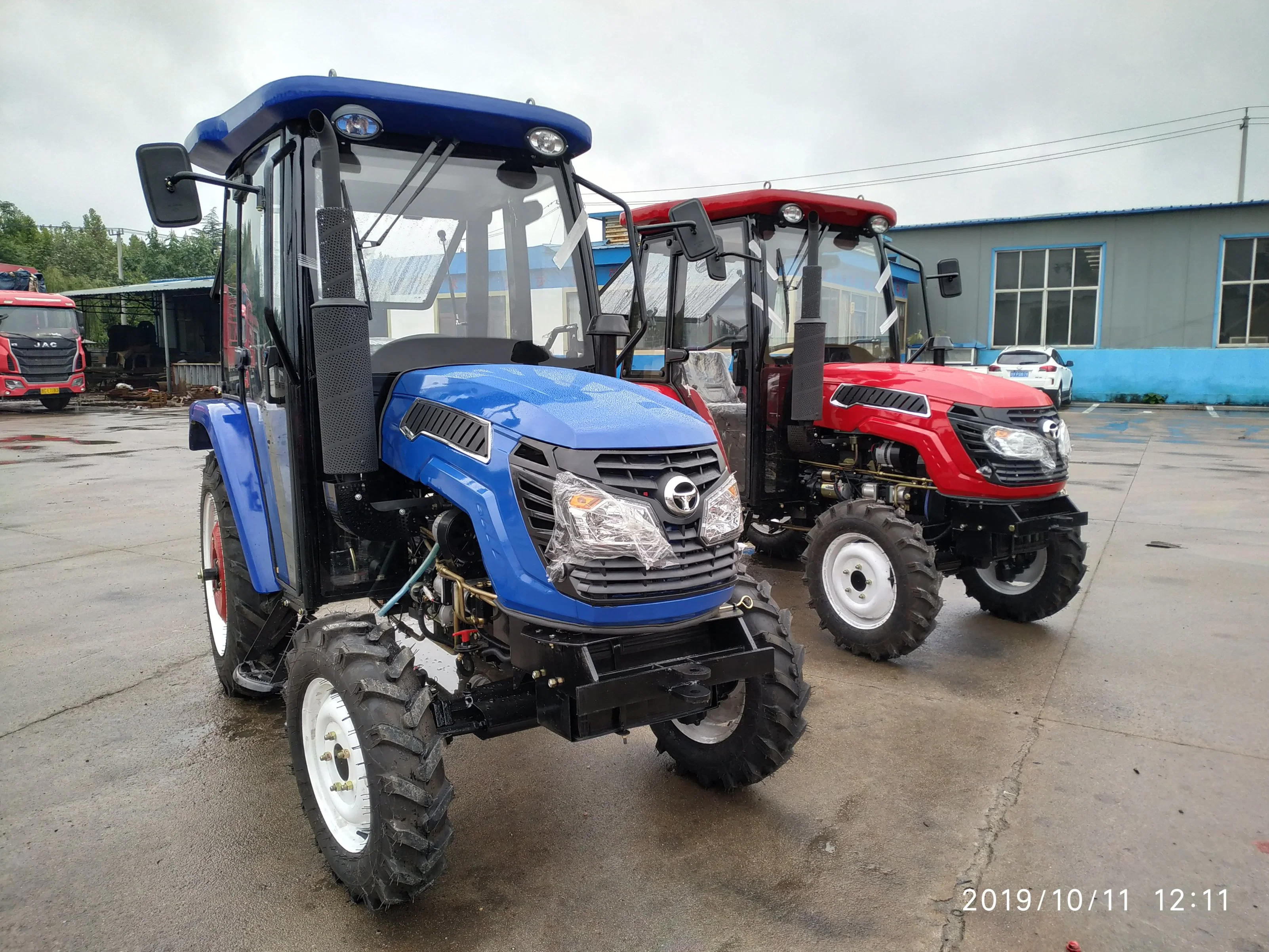 La alta calidad 4WD de 30 CV del motor diesel de cuatro ruedas de tractores agrícolas Tractores Agrícolas