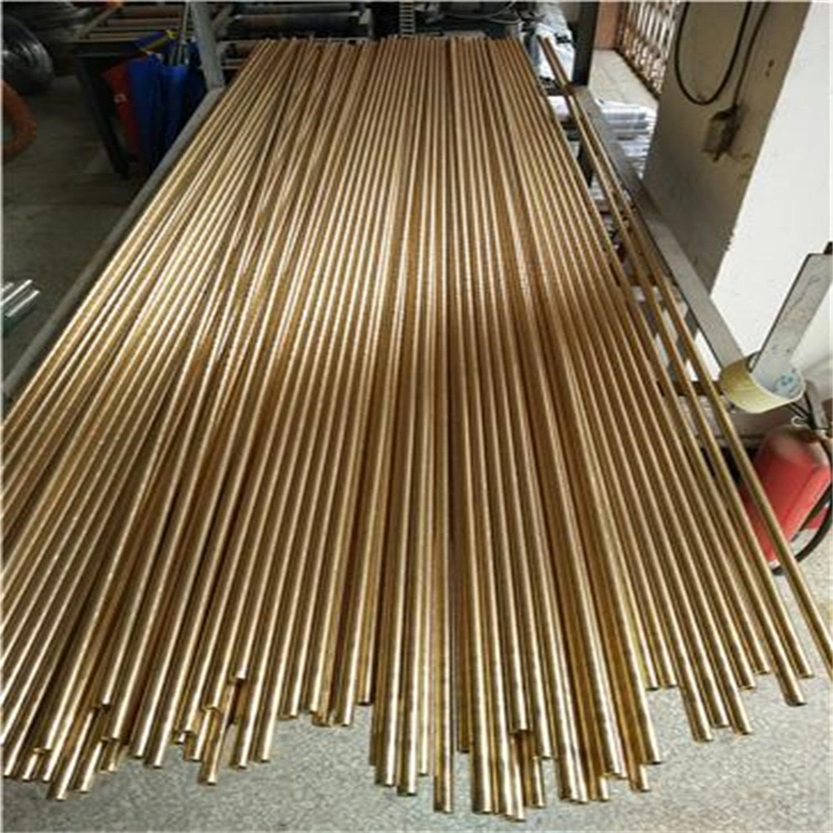 ASTM B280 Refrigeration Straight Pancake Brass Pipe/Tube