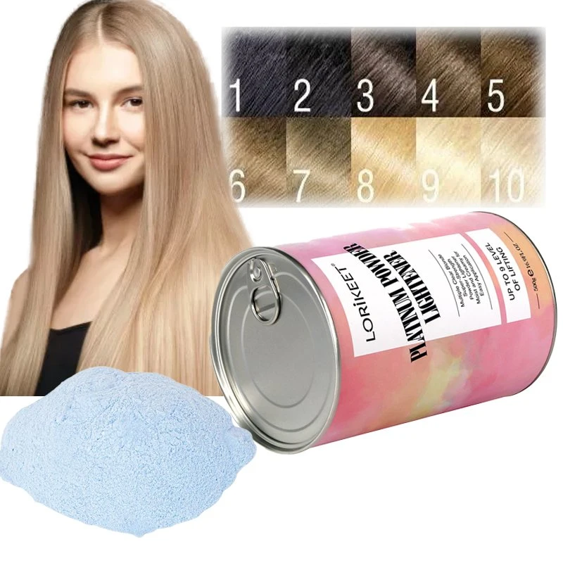 Brown Hair Color Bleach Powder Top Quality No Irritation Dust Free 500g Professional Hair Dye Bleaching Powder