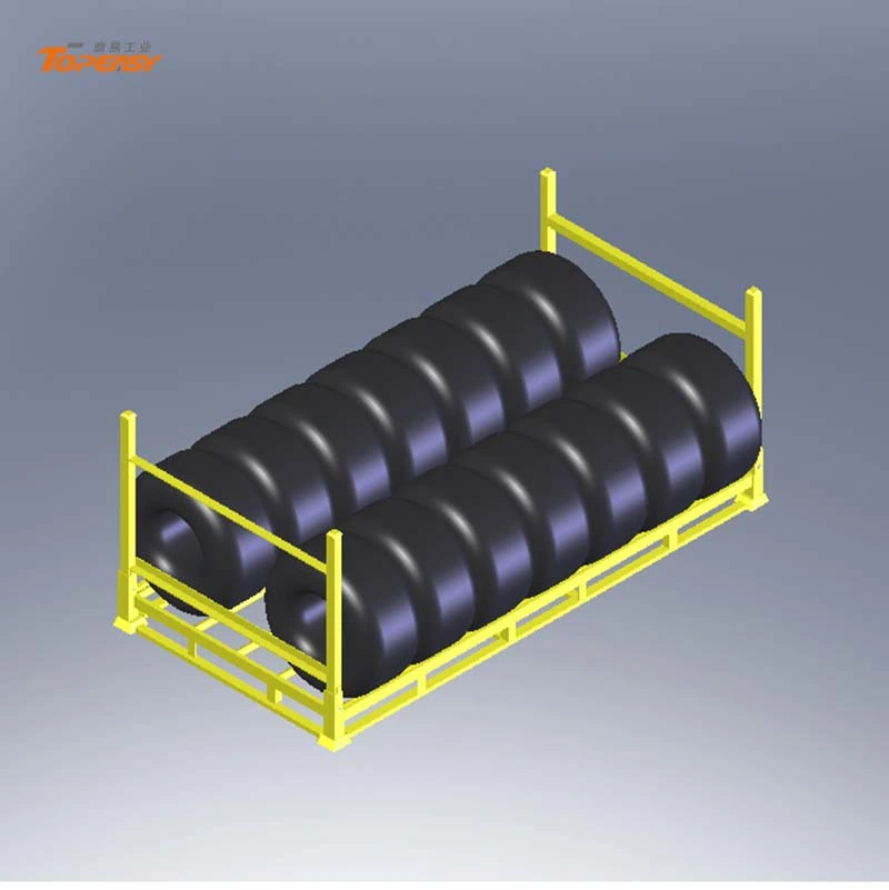 Expositor de neumáticos plegable rueda del coche de rack Almacenamiento