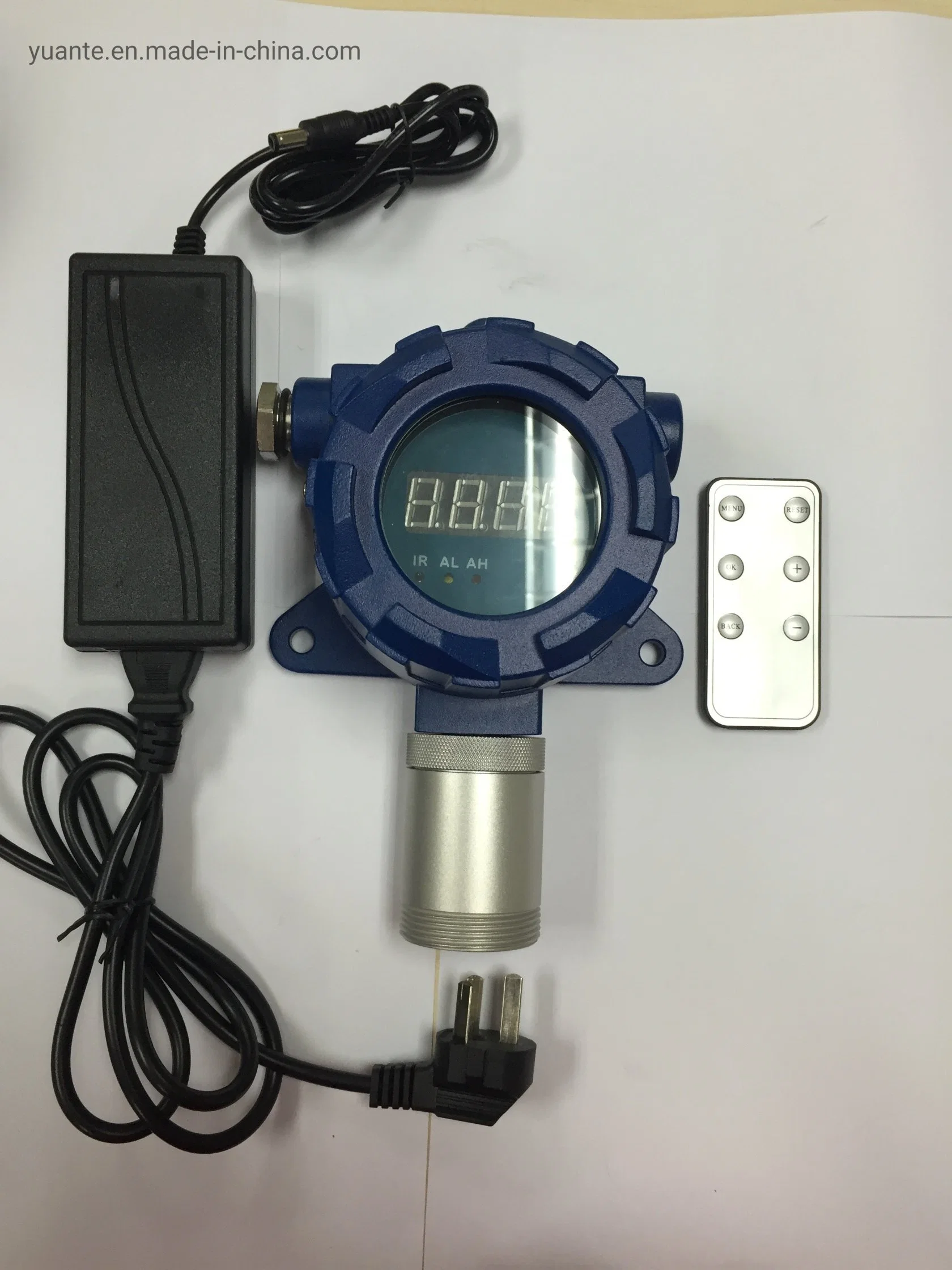 Fixed Wall Mounted Factory Nh3 0-100ppm Ammonia Gas Leakage Detector