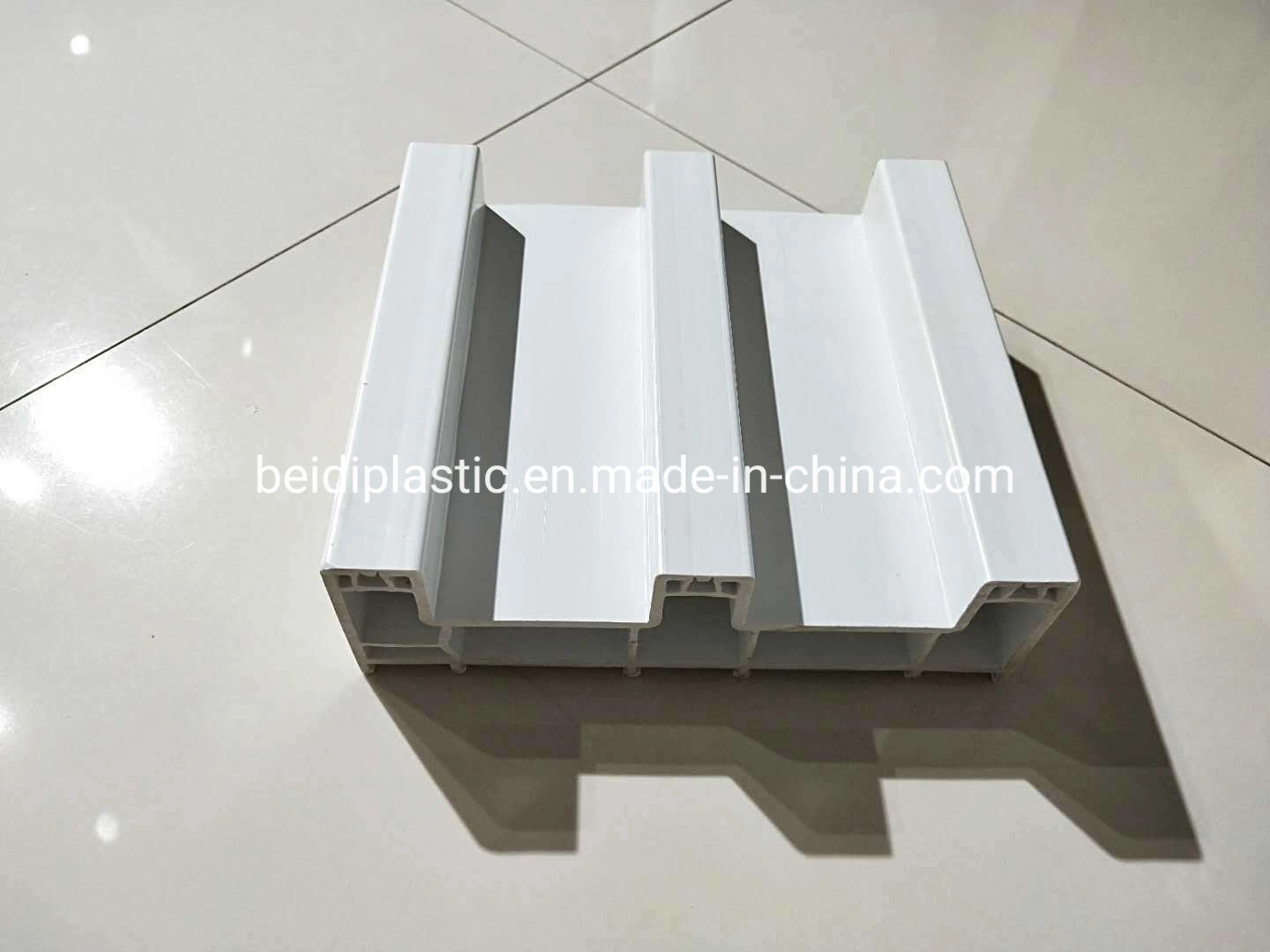 White UPVC Sliding Door and Windows Profile 60mm 80mm PVC Window Profiles