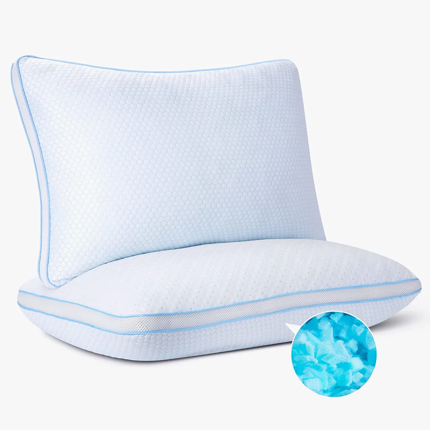 Cooling Gel Memory Foam Pillow Bamboo Rayon Memory Foam Pillow