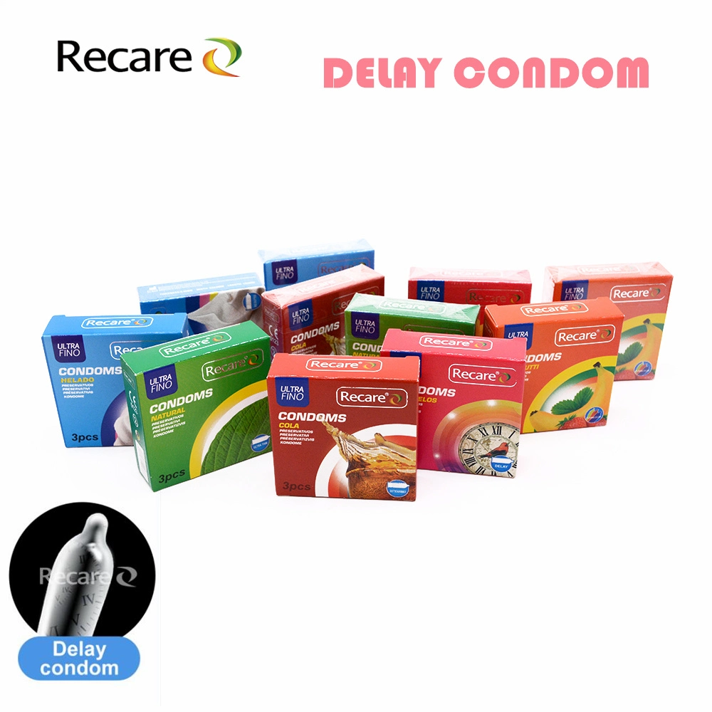 Amazon mejor vender retrasado masculino funda pene preservativo Sexy 30 PCS condones juguetes sexuales Condome Ultra delgado