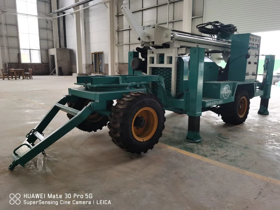 New 105kw (6 Cylinder) Portable Water Well Drilling Machine Agriculture Machinery Equipment