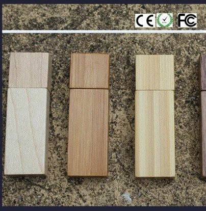 OEM Logo Free Sample Wooden USB Flash Drive 16g