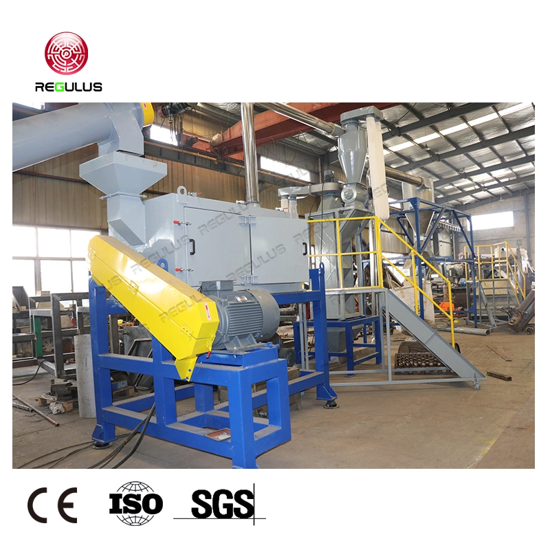 High Output Pet Panel, Bucket, Drum, Crushing Washing Dewatering Recycling Machine Line