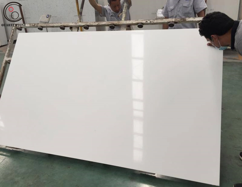 Wholesale/Supplier Chinese Pure White Quartz Stone Slab for Stone Buyers with Ce NSF Certification