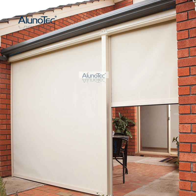 Smart Control Patented Track-Guided Zip Screen Shutter for Bedroom