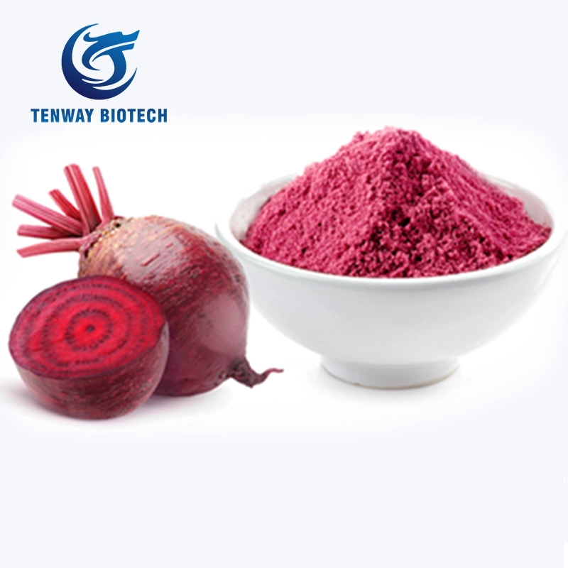 Organic Food Ingredient Beetroot Powder Extract Beet Red Pigment /Red Betalains / Betacyanin Pharmaceutical Grade for Medical