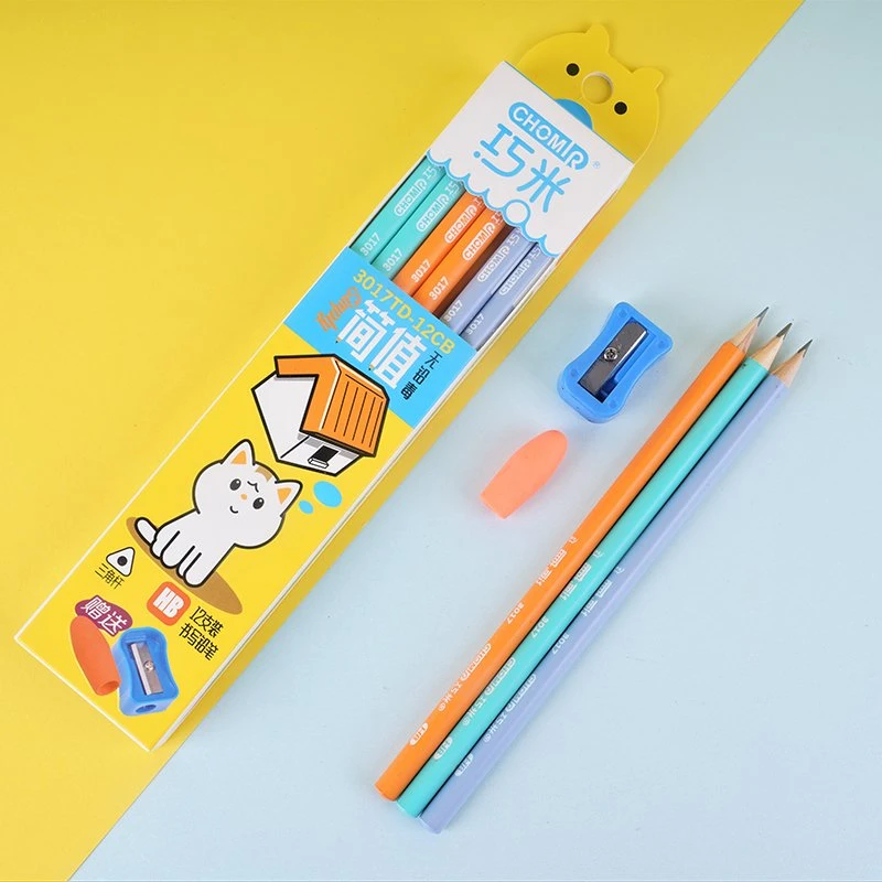 Customized School and Office Wooden Hb Standard Pencils