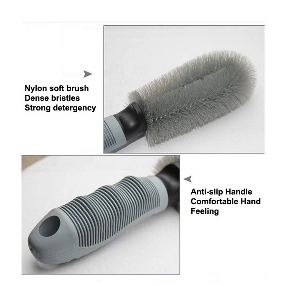 Tire Washing Cleaner Type Alloy Soft Bristle Cleaner Car Wheel Cleaning Brush Tool Bl13045