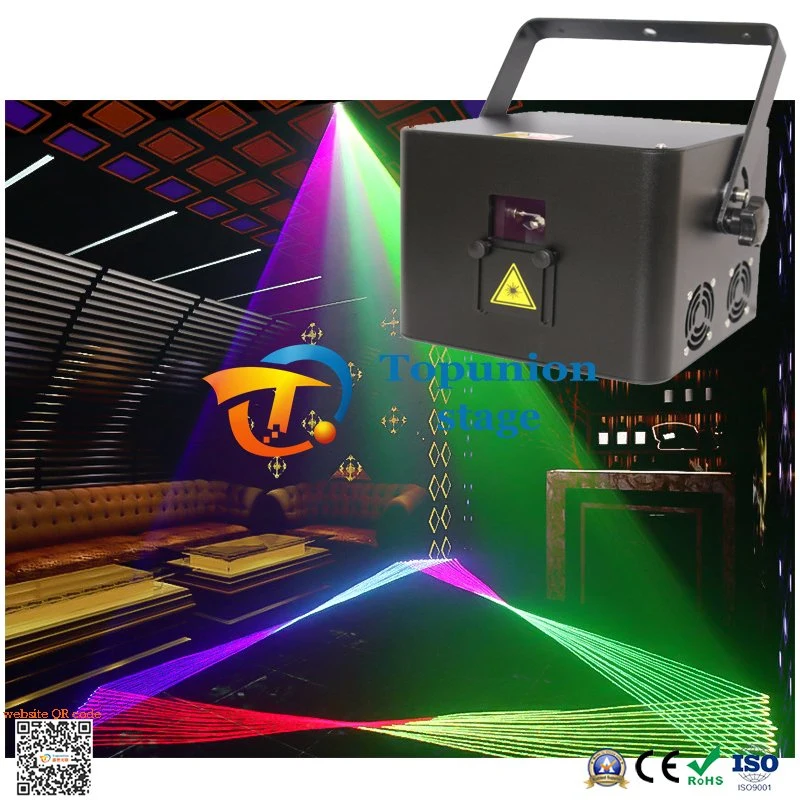 3W Full Color Animated Laser Light KTV Private Room Hi Room Atomasphere Dynamic Laser Light