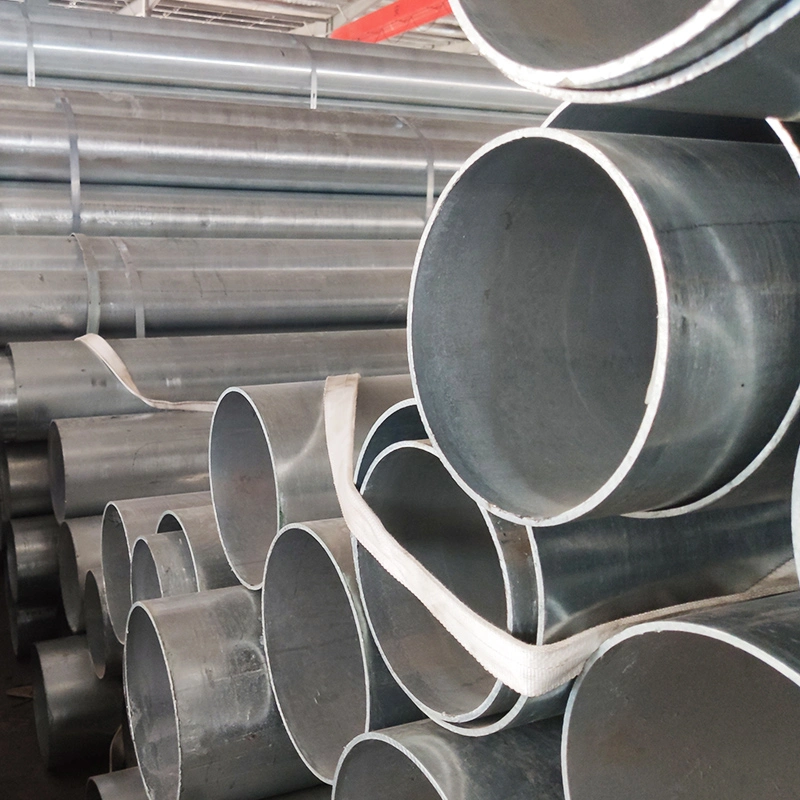 Q195 Q235 Q345 Galvanized Iron Pipe Manufacturer Hot DIP Galvanized Steel Pipe Gi Round Tube