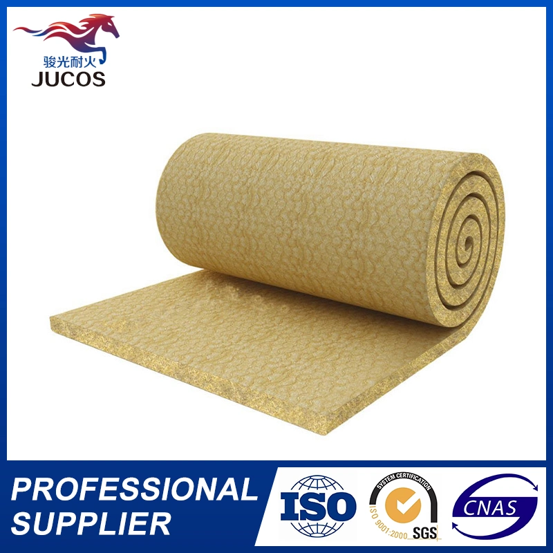 Heat Insulation Thermal Material Mineral Rock Wool Blanket for Kiln Insulating