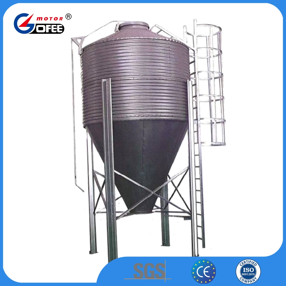 Poultry Farm Feeding Line System Grain Storage Tower Silo