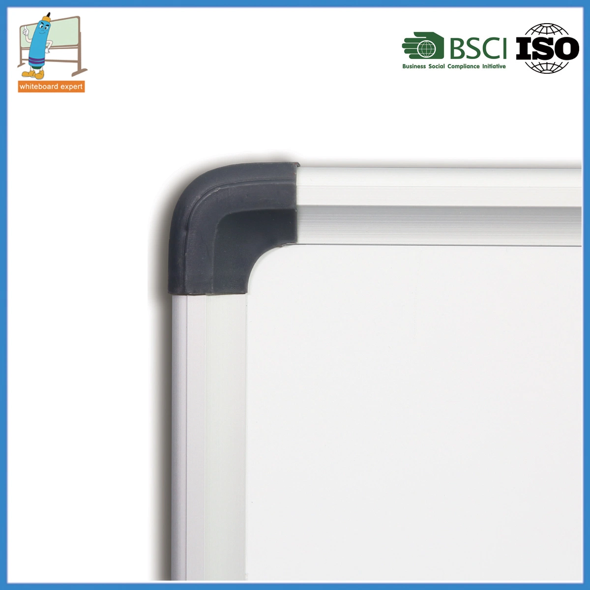 Hot Sale Office School Home Wall Mounted Hanging Aluminium Frame Durable Magnetic Dry Erase White Board