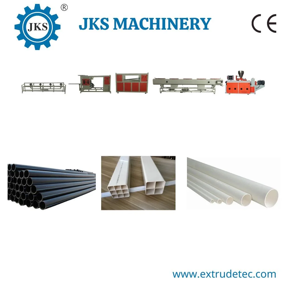 Chemical Industry PVC Pipe Production Machine/Pvcpipe Making Machine Price/Plastic PVC Extruder Line