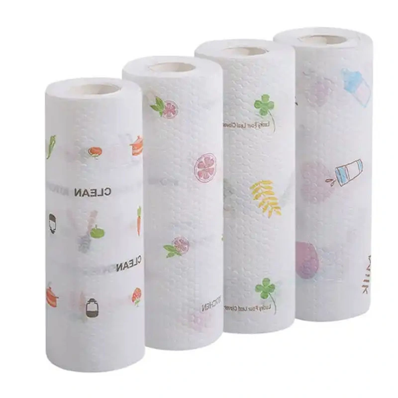 Full Embossed Individually Wrapped Paper Kitchen, Super Strong Oil Absorption Tissue Paper Kitchen Towel Paper