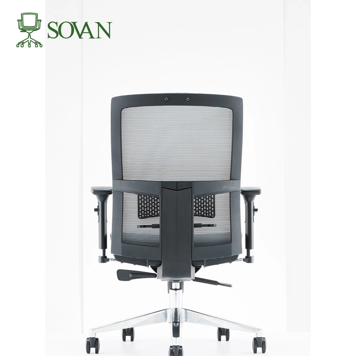 China Manufacturer Black Mesh with High Back Chromed Base Lifting Reclining Executive/Ergonomic Executive/Comfortable/Office Chair /Swivel/Furniture