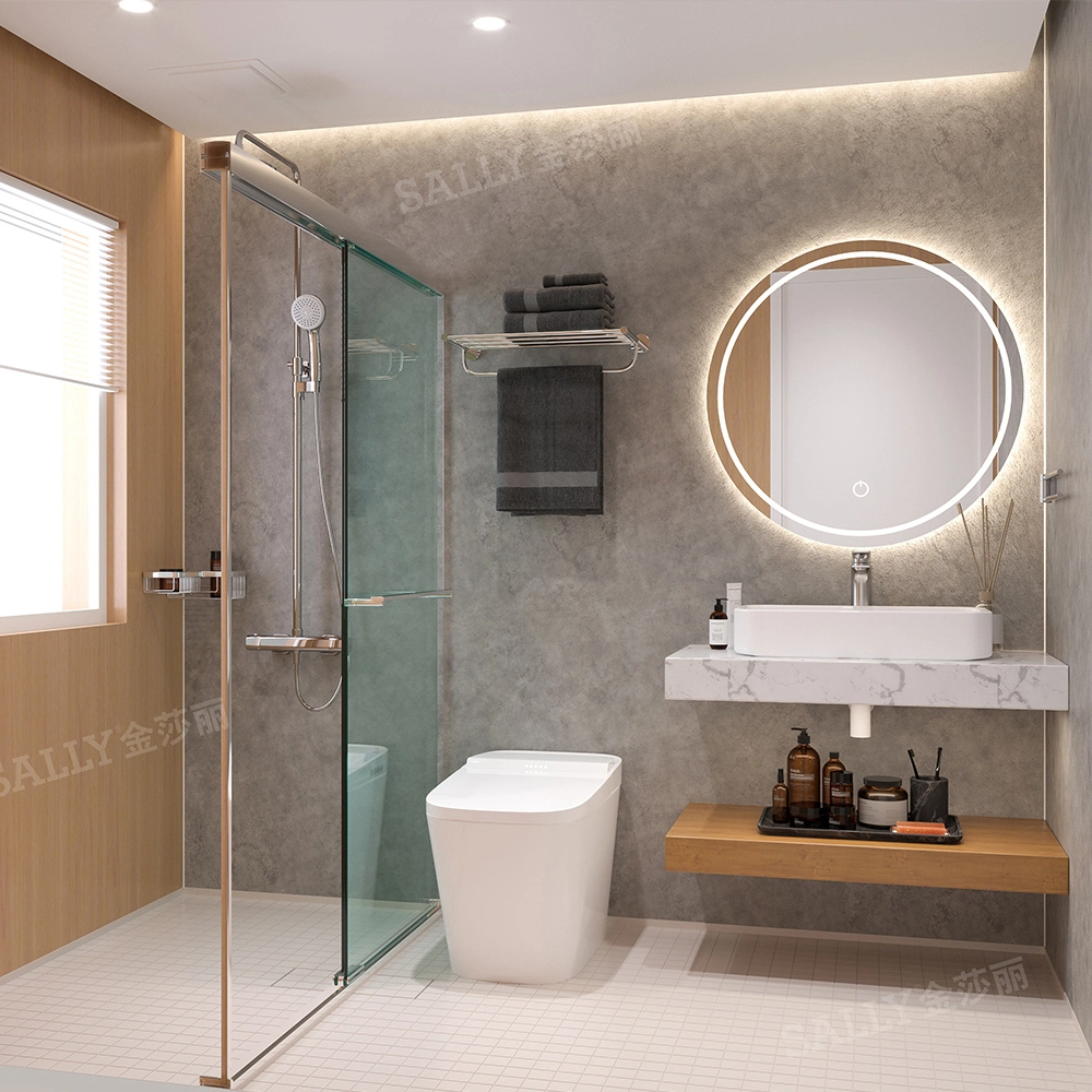 Sally Prefabricated Shower Units Plumbing and Electrical Systems Prefabricated Modular Bathroom Pods