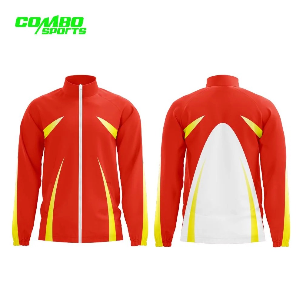 Custom Combo Sport Jacket Formação Sublimação Coat Casaco unissexo