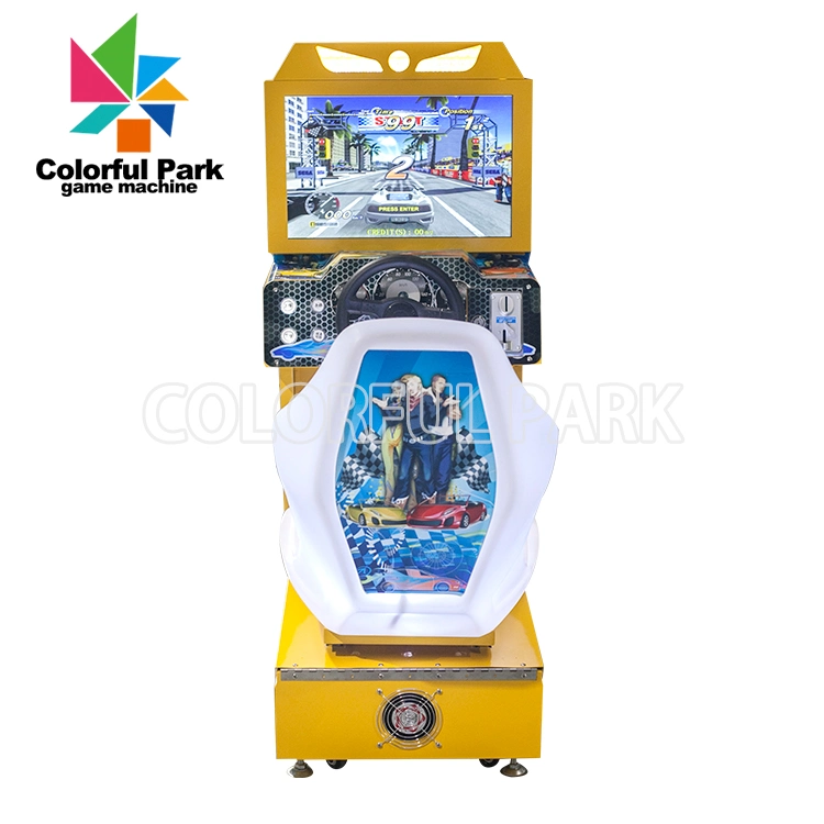 Colorful Park Rowing Boat Childred Car Driving Simulator Racing Arcade Machine