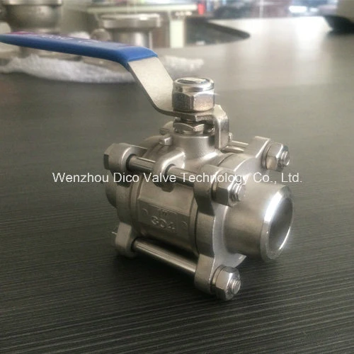 Heavy Type Stainless Steel Ball Valve (CF8) Tripartite &Bw Ball Valve