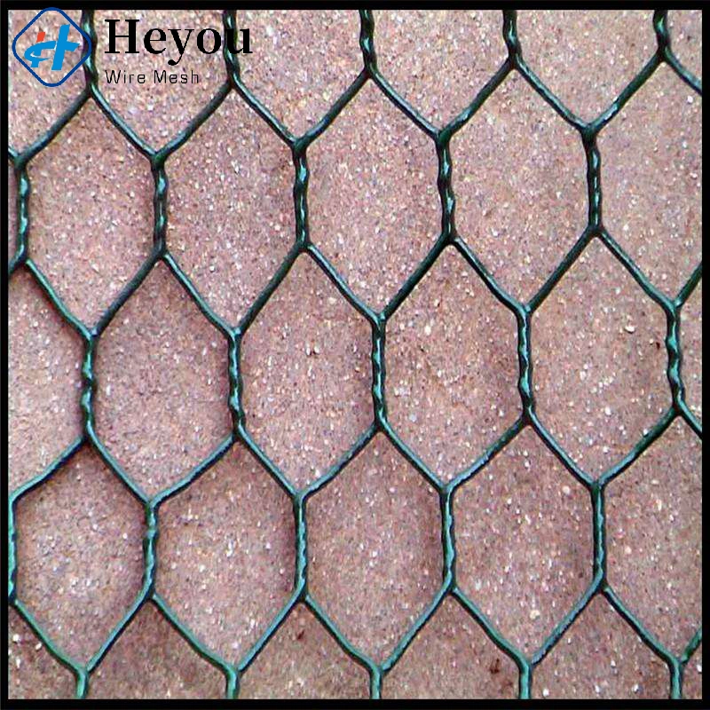 Specialized Production Plastic Black PVC Hexagonal Chicken Wire Mesh