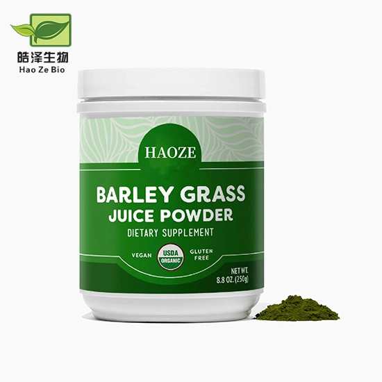 OEM Private Label Barley Grass Juice Powder, Vegetable Customization Barley Grass Green Juice Super Greens Powder