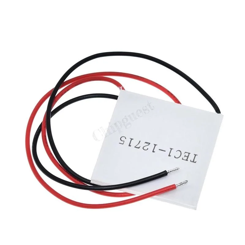 TEC1-12715 refroidisseur thermoélectrique TEC Peltier TEC1 12715 12V 15A 40*40mm Plaque de refroidissement du dissipateur thermique du module Peltier Elemente