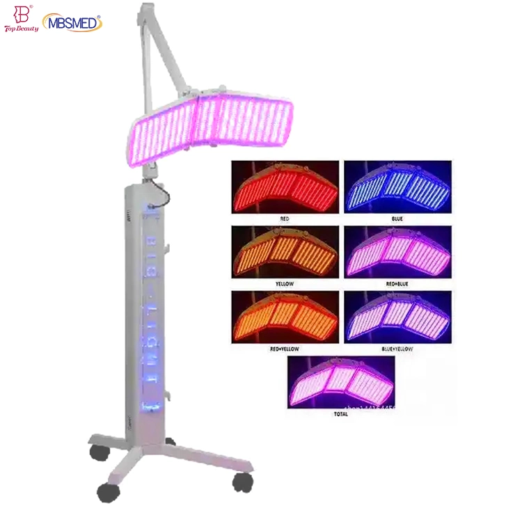 7 Color LED Photon Skin Care Face Body Light PDT Infrared Therapy Machine