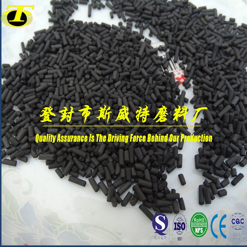 Gas Purification Coal Bulk Extrude Pellet Activated Carbon for Sale