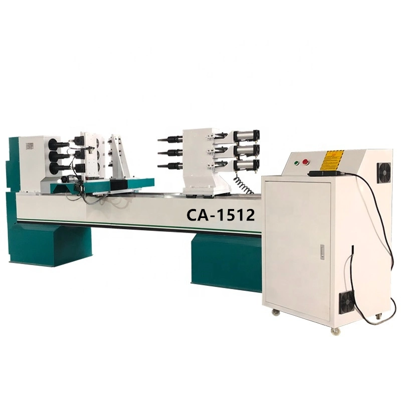 China Hot Sale Wood CNC Turning Lathe Machine