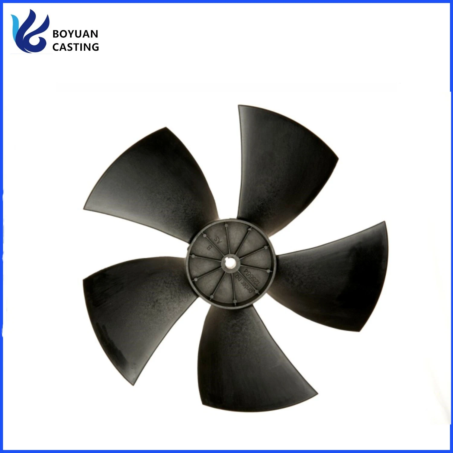 Lame de turbine de ventilateur axial en alliage d'aluminium