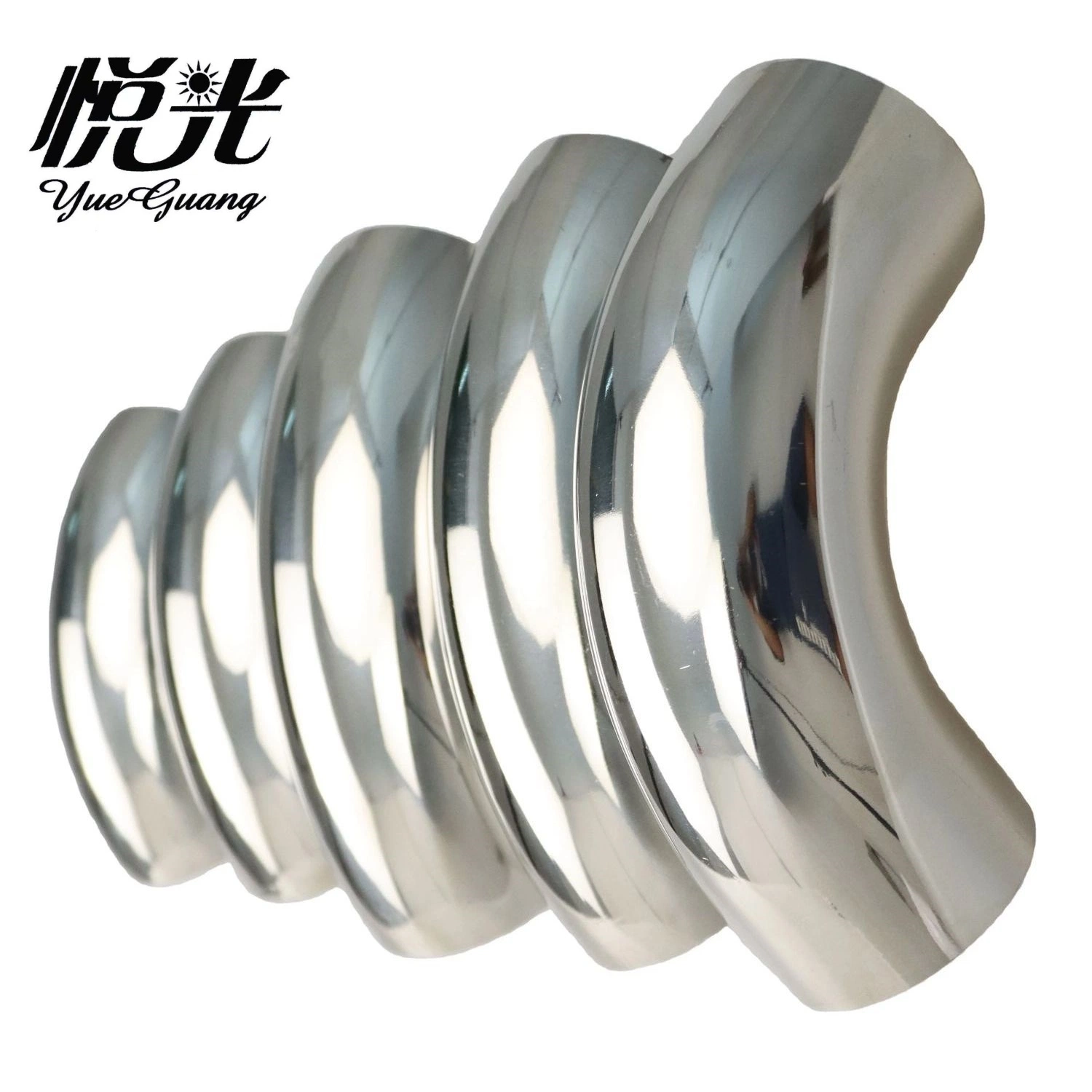 304/316 Stainless Steel 45/90 Degree Elbow External Polishing Welding Elbow for Building