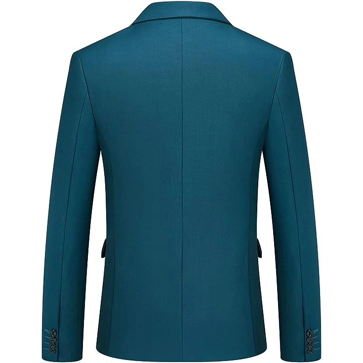 Trajes de hombres Slim Fit 2 pieza de un botón Solo Breasted formal para los hombres de negocios informales de boda traje