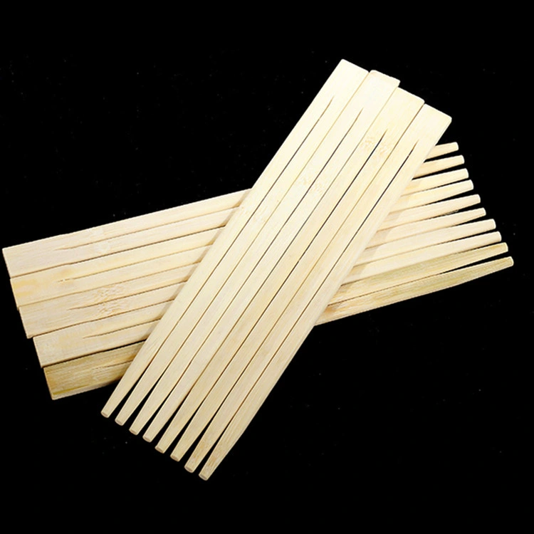 Ecofriendly Biodegradable Personalized Round Disposable Bamboo Sushi Chopsticks Set